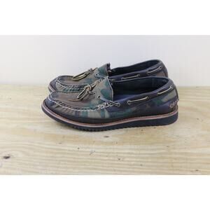 Cole Haan Zerogrand Mens 7.5M Camo Pinch Rugged Camp Moc Loafer